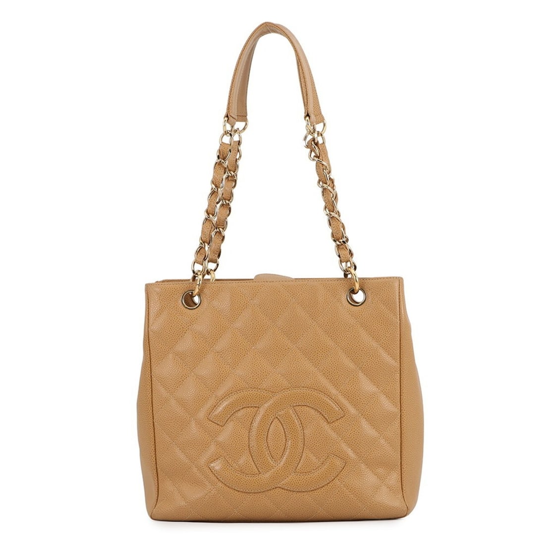 Chanel Matelassé Tote Bag, Coco Mark, PST, Caviar Skin, A50994, CHANEL Handbag, Women's,: --- Catalog ---Category: SizeSize (HxWxD): 24cm x 25cm x 10cm / 9.44'' x 9.84'' x 3.93''Category: DesignType: Tote bagColor: BeigeGender: WomenMaterial: Grained Calfskin Category: GeneralBrand: Chanel