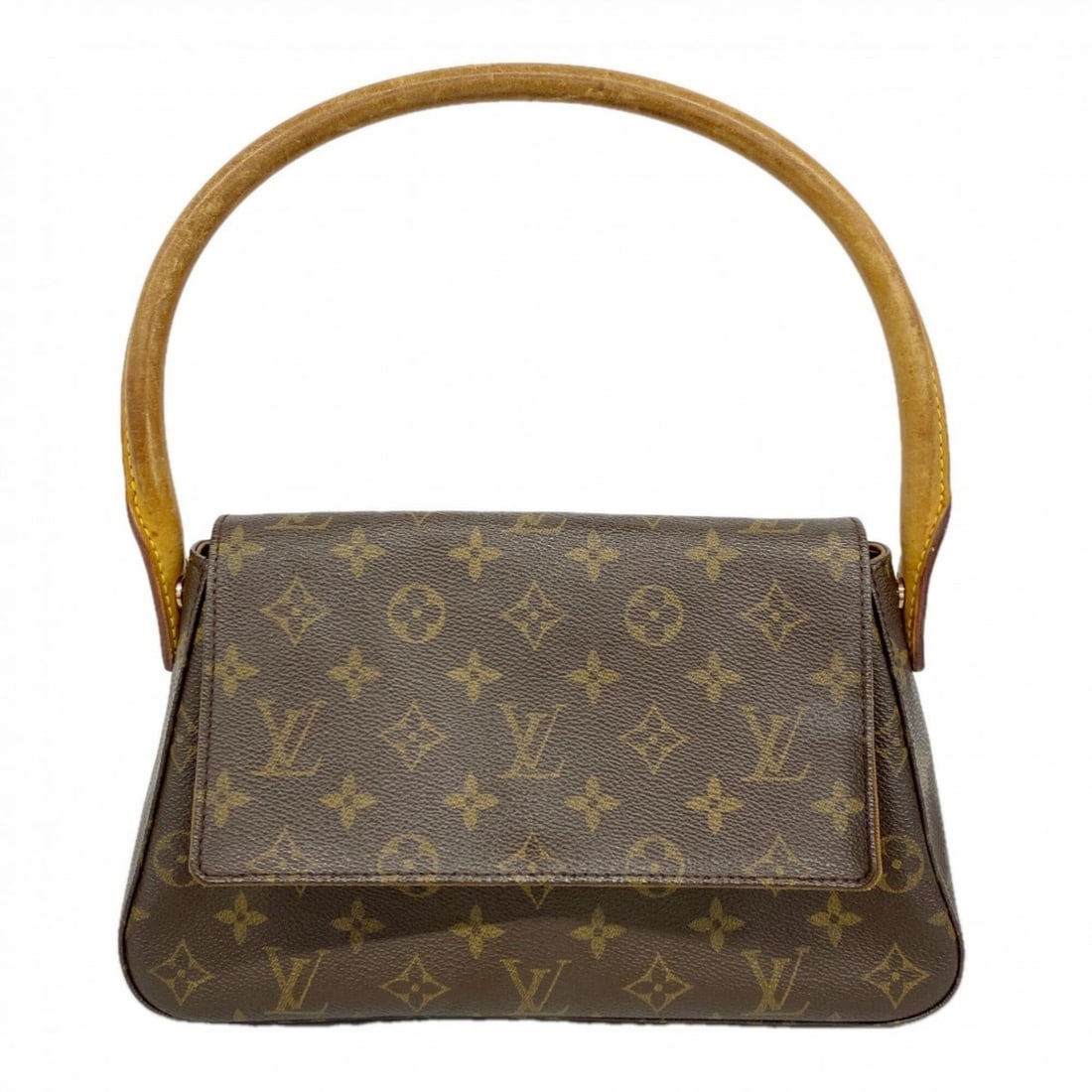 Louis Vuitton Monogram Mini Looping Shoulder Bag M51147 Brown Women's P2609886: --- Catalog ---Category: SizeSize (HxWxD): 17cm x 28cm x 8.5cm / 6.69'' x 11.02'' x 3.34''Category: DesignType: Shoulder bagColor: BrownGender: WomenCategory: GeneralMPN: M51147Brand: Louis Vuitton---