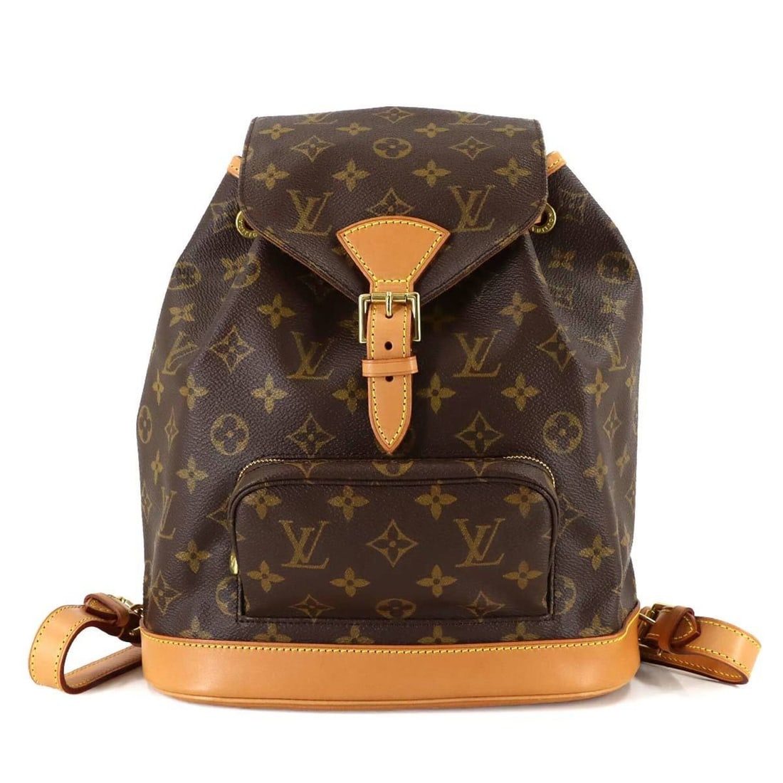 Louis Vuitton Monogram Montsouris MM Backpack, Brown, M51136 (1 of 15)