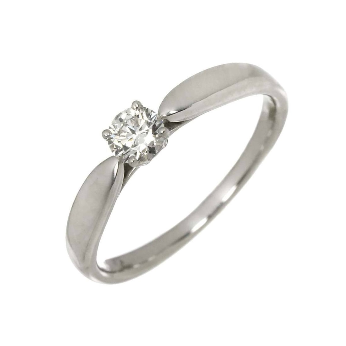 Tiffany & Co. Harmony Diamond Ring, 0.23ct Diamond, Platinum (Pt): --- Catalog ---Category: SizeJP Size: 10US Size: 5.5Category: DesignType: Band ringGender: WomenMaterial: Platinum 950Category: GeneralBrand: Tiffany--- Item List ---Section: ConditionRanking: Rank SA