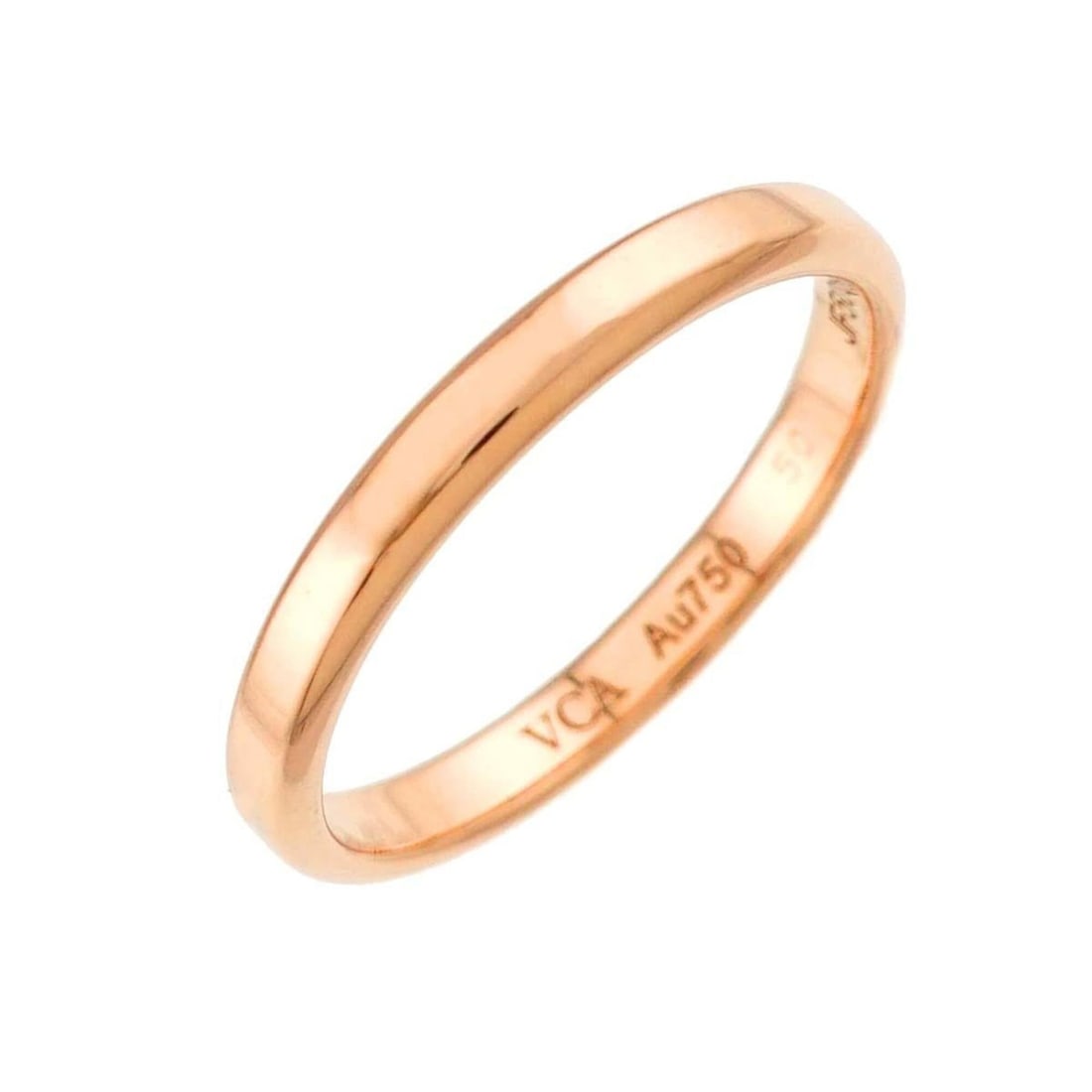Van Cleef & Arpels Toujours #50 Ring, 18K PG 750 VCA: --- Catalog ---Category: SizeUS Size: 5.5Brand Size: 50Category: DesignType: Band ringGender: WomenMaterial: Pink gold (18K)Category: GeneralBrand: Van Cleef & Arpels--- Item List ---Section: Conditio