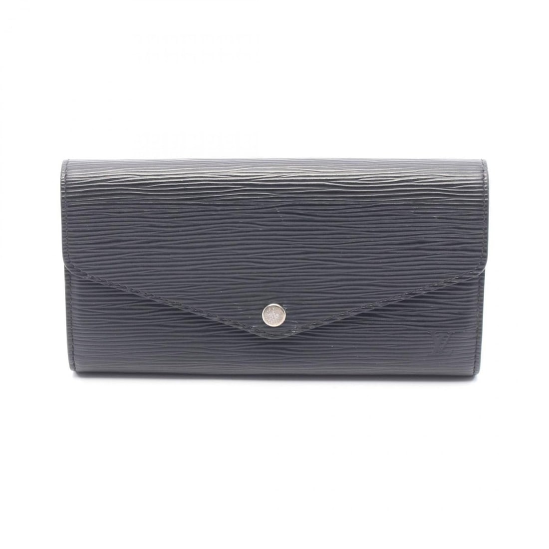 Louis Vuitton Portefeuille Sarah Bi-fold Long Wallet, Leather, Epi Women's, Black, M60582: --- Catalog ---Category: SizeSize (HxWxD): 10.5cm x 19cm x 3cm / 4.13'' x 7.48'' x 1.18''Category: DesignType: Long wallet (bi-fold)Color: Black, NoirGender: WomenMaterial: Epi leather Category: Gener