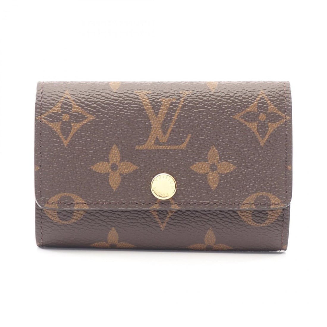 Louis Vuitton Multicles 6 Key Case (6-ring), Coated Canvas, Monogram, Brown, M62630 (1 of 12)