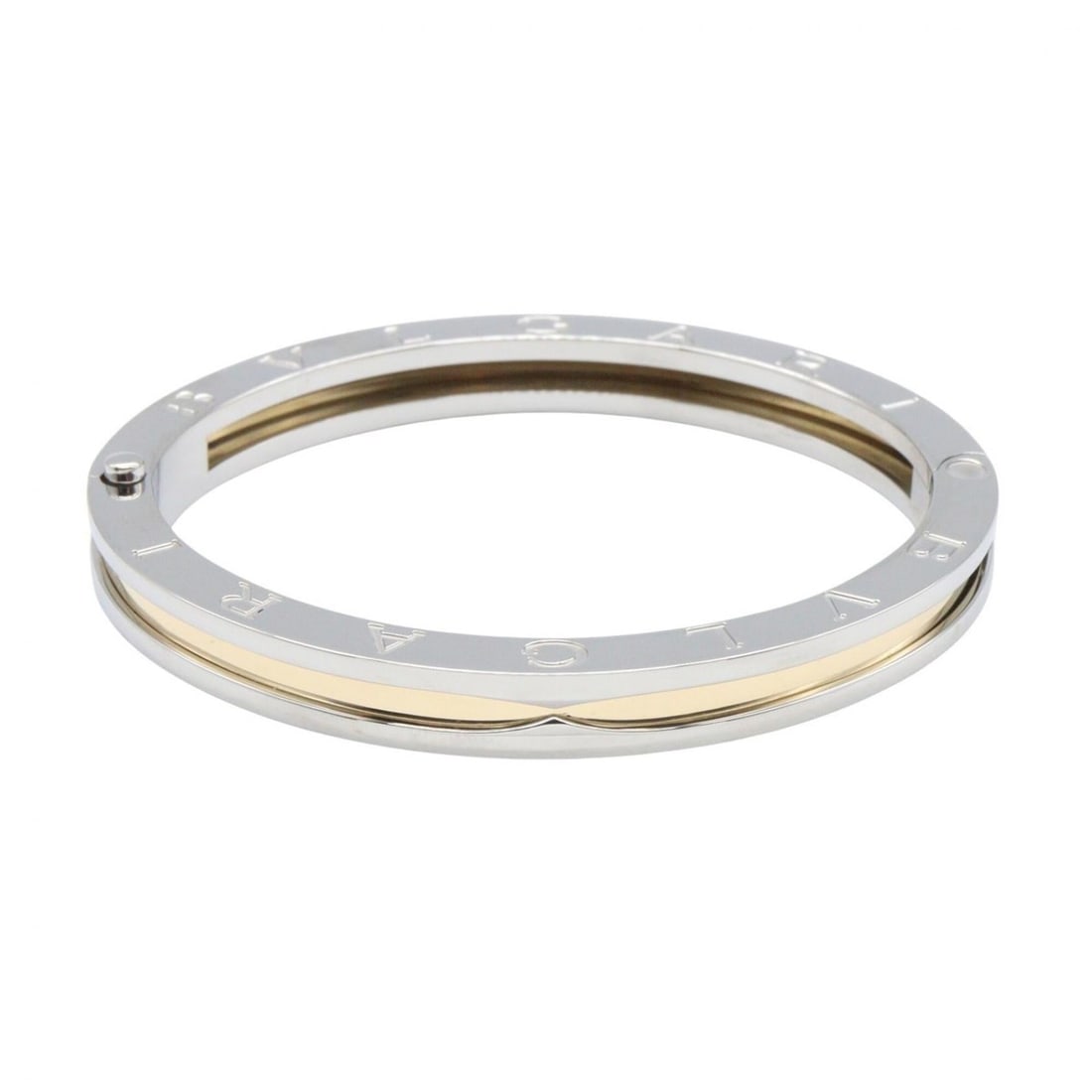 Bvlgari Bulgari B-zero1 Bracelet - 18K (Yellow Gold) Stainless Steel Women's Gold/Silver Tones: --- Catalog ---Category: SizeLength: 16cm / 6.29''Category: DesignType: Charm braceletColor: Gold, SilverGender: WomenMaterial: Stainless steel, Yellow gold (18K)Category: GeneralBrand: Bvlgari--- Ite