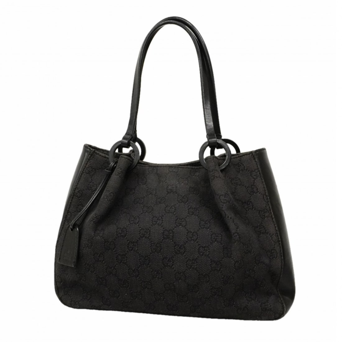 Gucci handbag 101919 denim black women's: --- Catalog ---Category: SizeSize (HxWxD): 23cm x 30.5cm x 9cm / 9.05'' x 12'' x 3.54''Category: DesignType: HandbagColor: BlackGender: WomenMaterial: Denim Hardware Color: SilverCategory: GeneralMPN:
