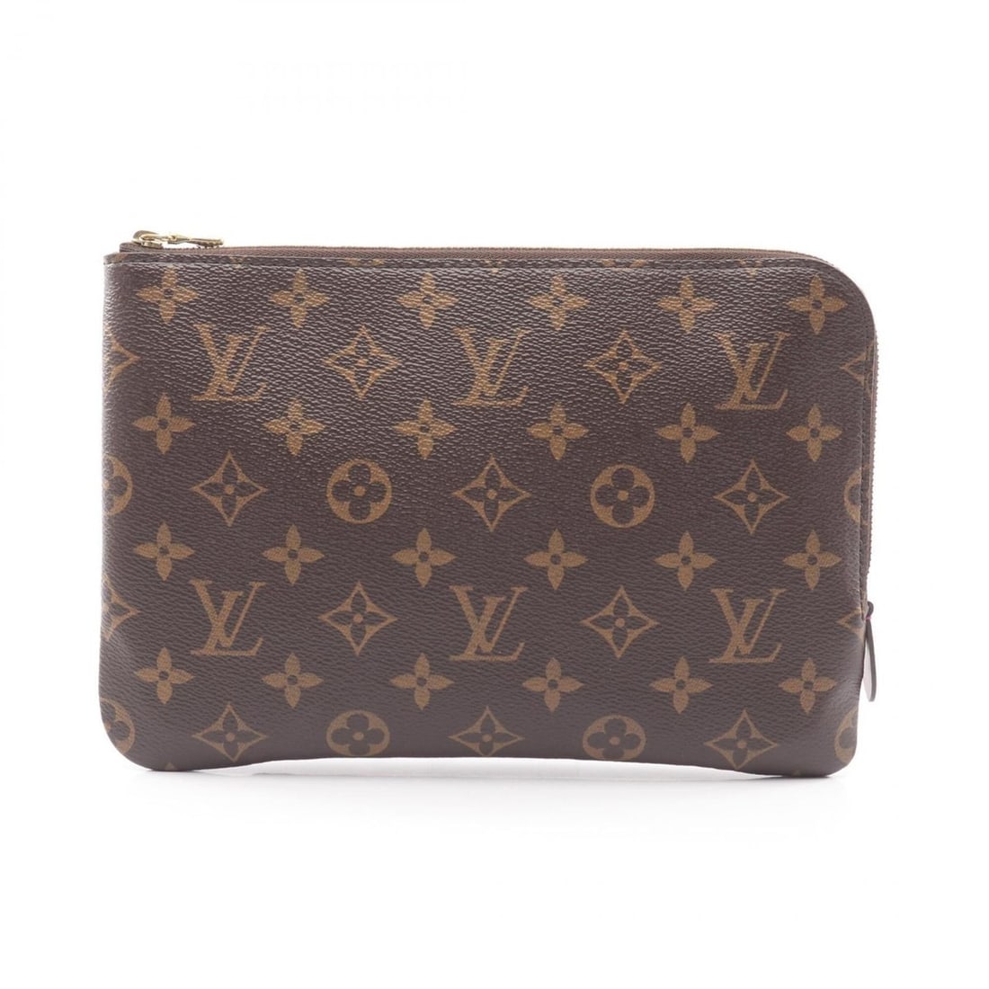 Louis Vuitton Etui Voyage PM Second Bag Clutch Handbag Coated Canvas Men's Women's Brown M44148 (1 of 15)