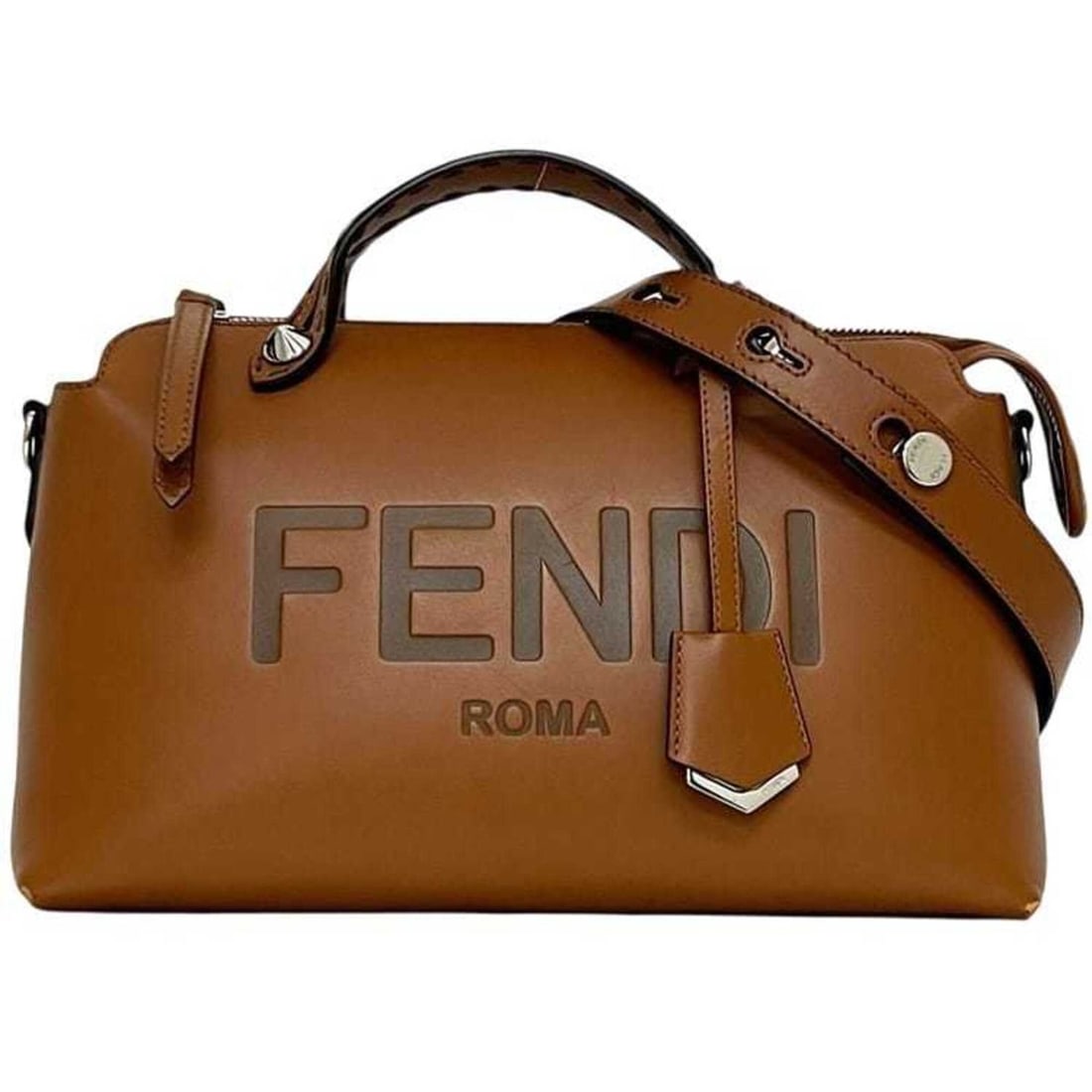 Fendi By The Way Shoulder Bag, Medium, Brown, 8BL146, 2-way bag, Leather, 146 AC9L 1285-209 FENDI (1 of 16)
