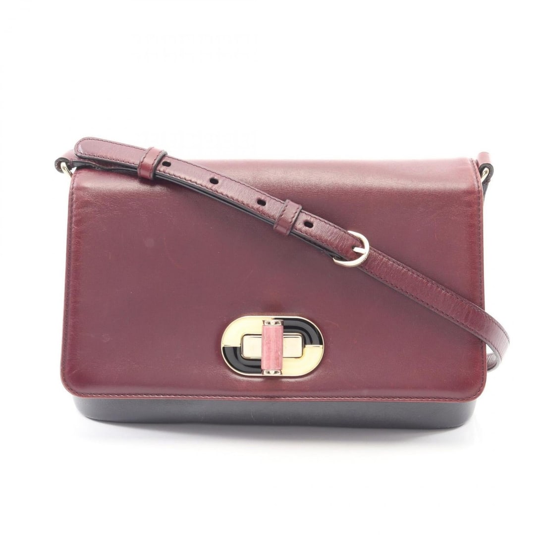 Bulgari BVLGARI Shoulder Bag Handbag Leather Women's Gray/Burgundy: --- Catalog ---Category: SizeSize (HxWxD): 16cm x 25cm x 8.5cm / 6.29'' x 9.84'' x 3.34''Category: DesignType: Handbag, Shoulder bagColor: Bordeaux, GrayGender: WomenMaterial: Leather Category: Genera
