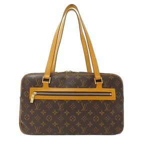 Louis Vuitton LOUIS VUITTON Women's Handbag, Brand Shoulder Bag, Monogram Canvas, Cite GM, Brown