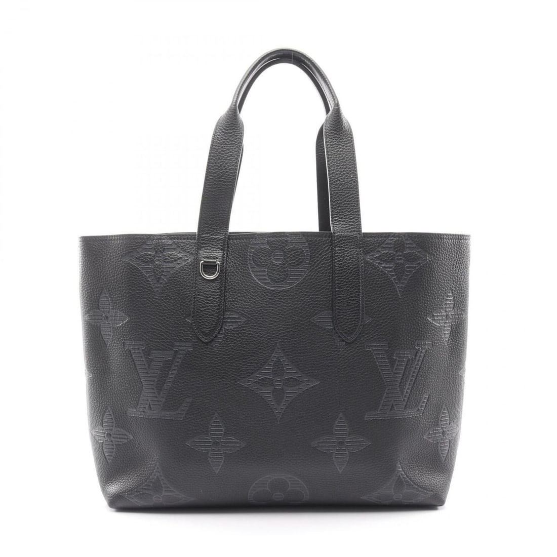 Louis Vuitton Cabas Voyage NV Tote Bag Handbag Leather Monogram Shadow Men's Women's Black M57290 (1 of 15)