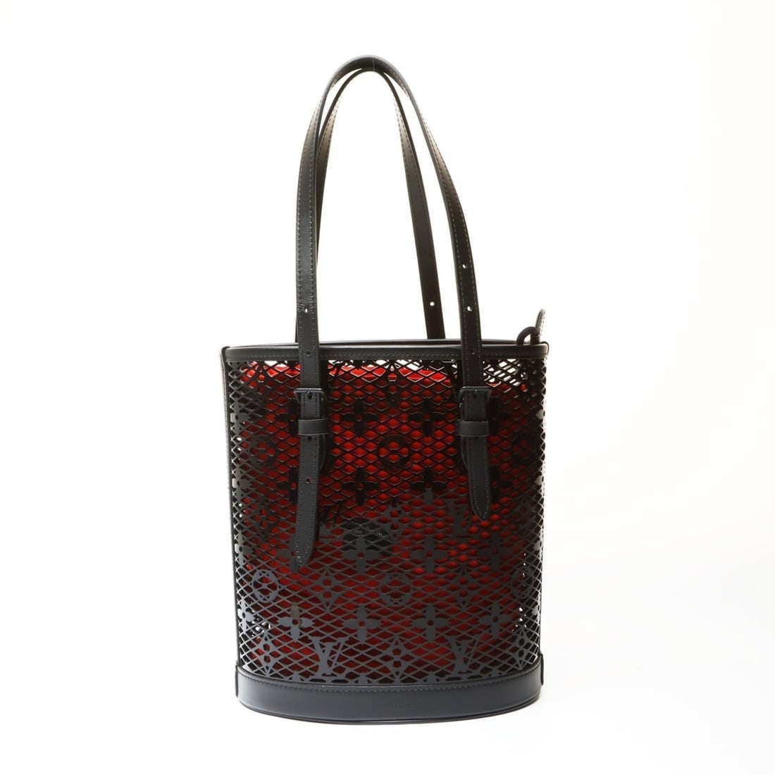 Louis Vuitton Monogram Lace Bucket PM Shoulder Bag, Black: --- Catalog ---Category: SizeSize (HxWxD): 26cm x 23cm x 14.5cm / 10.23'' x 9.05'' x 5.7''Strap Length: 33cm - 57cm / 12.99'' - 22.44''Category: DesignType: Shoulder bagColor: BlackGender: WomenMateri