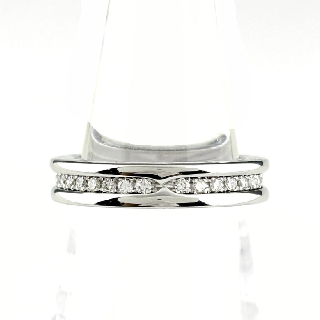 Bulgari BVLGARI B.zero1 Ring, Small Diamond 750 Diamond, Women's (1 of 17)