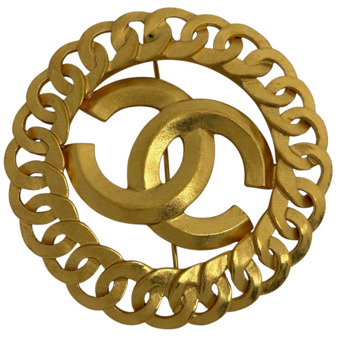Chanel Coco Mark Brooch, Round GP Gold, Women's: --- Catalog ---Category: SizeCharm Size: 5.5cm x 5.5cm / 2.17'' x 2.17''Category: DesignType: BroochColor: GoldGender: WomenCategory: GeneralBrand: Chanel--- Item List ---Section: ConditionRanking: Ra