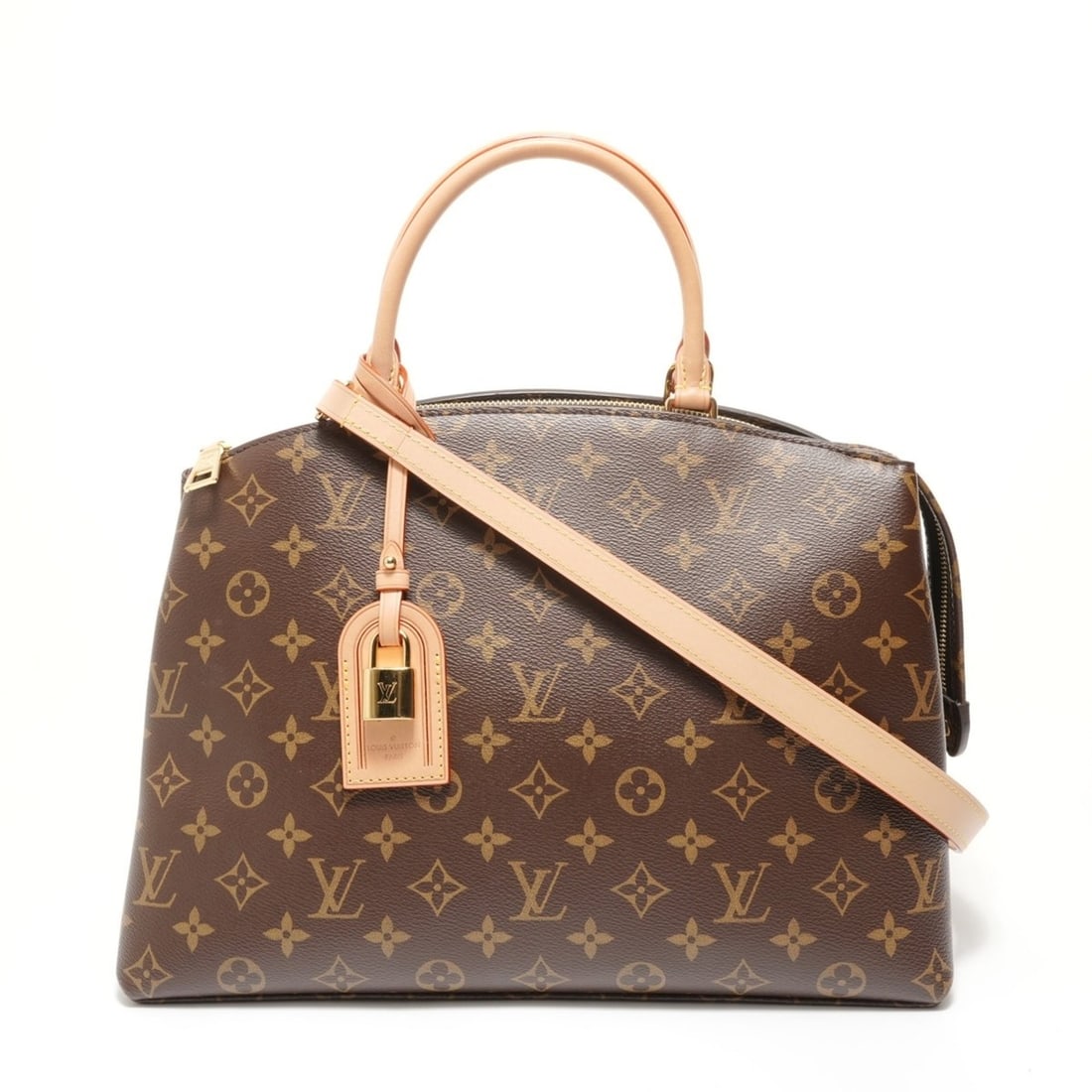 Louis Vuitton 2021-2025 Monogram Grand Palais MM Handbag Brown (1 of 17)
