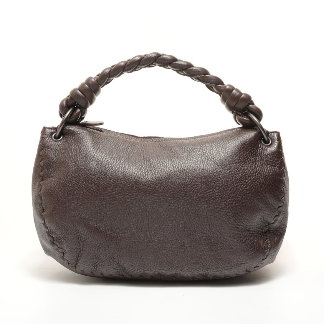 Bottega Veneta Hobo Leather Shoulder Bag, Brown (1 of 15)