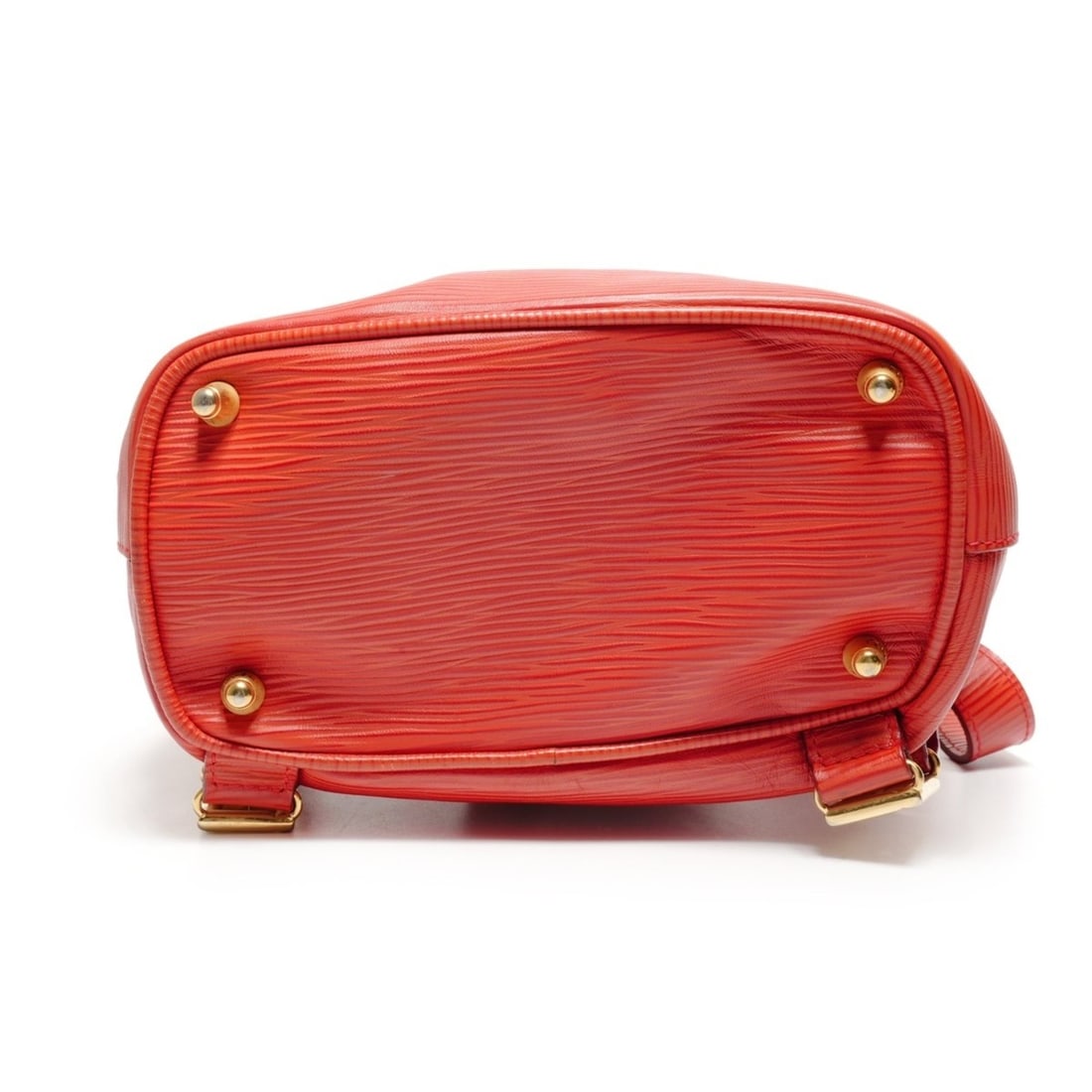 Fendi logo leather backpack/daypack, red - 7