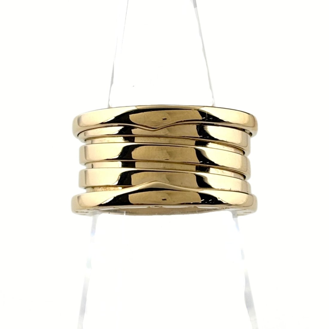 Bulgari BVLGARI B-ZERO1 Ring YG Yellow Gold 4-Band 750 Women's (1 of 15)