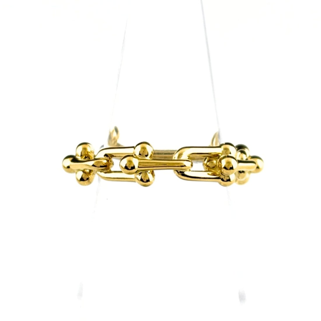 Tiffany & Co. Hardware Micro Ring, Yellow Gold (750), Women's Ring: --- Catalog ---Category: SizeJP Size: 8US Size: 4.5Category: DesignColor: YellowGender: WomenMaterial: Yellow gold (18K)Category: GeneralBrand: Tiffany--- Item List ---Section: ConditionRanking: Rank