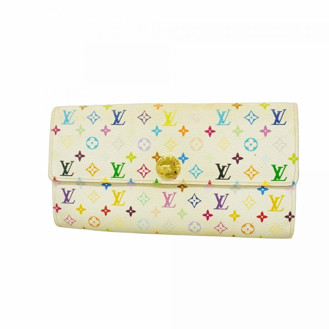 Louis Vuitton Long Wallet Monogram Multicolor Portemonnaie Credit M60004 Blanc Ladies: --- Catalog ---Category: SizeSize (HxWxD): 10cm x 19cm x 2cm / 3.93'' x 7.48'' x 0.78''Category: DesignType: Long wallet (bi-fold)Color: BlancGender: WomenCategory: GeneralMPN: M60004Brand: Louis Vuit