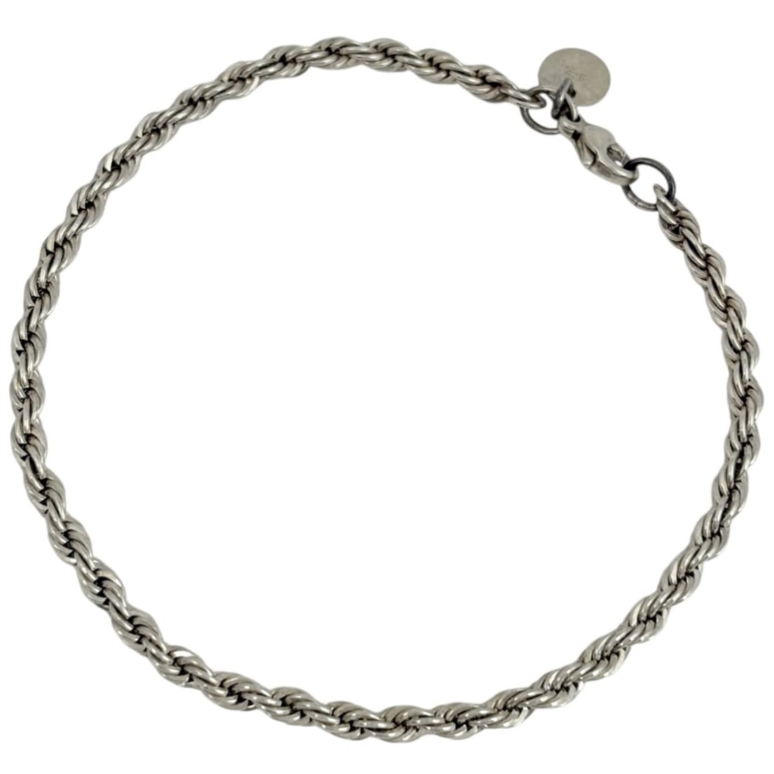 Tiffany & Co. Twist Chain Bracelet, Sterling Silver 925, Women's Bracelet (1 of 20)
