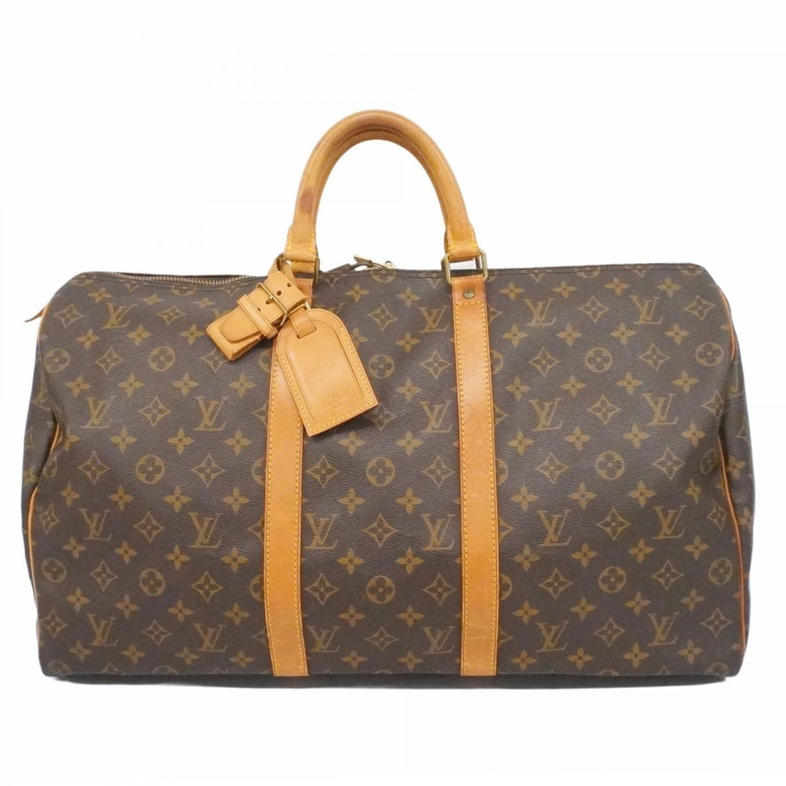 Louis Vuitton Bags - Boston Monogram Keepall 50 M41426 Brown Men's & Women's: --- Catalog ---Category: SizeSize (HxWxD): 28.5cm x 50cm x 22cm / 11.22'' x 19.68'' x 8.66''Category: DesignType: Boston bagColor: BrownGender: Men,WomenCategory: GeneralMPN: M41426Brand: Louis Vuitto