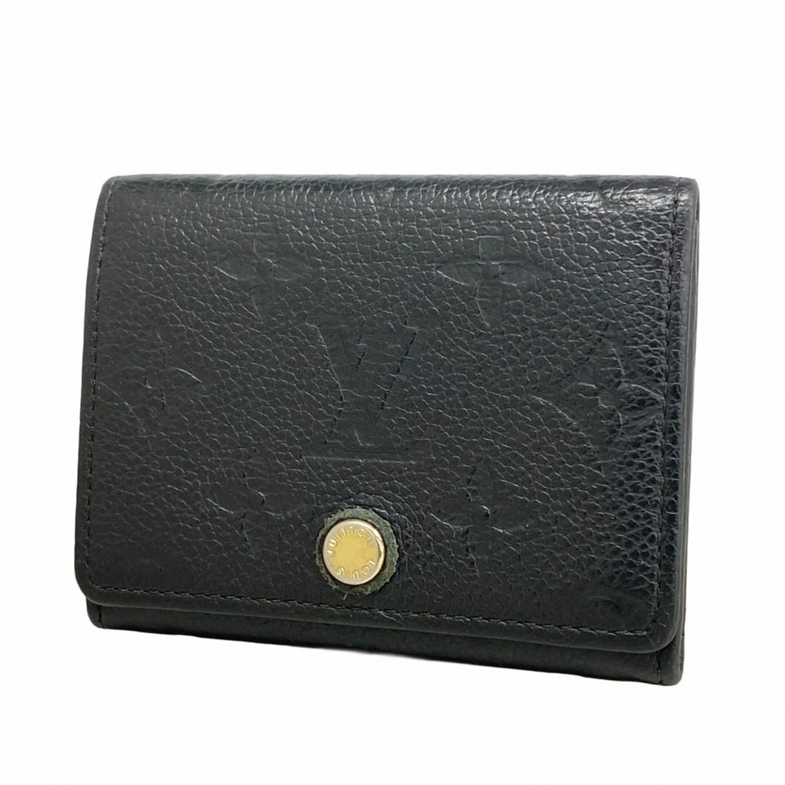 Louis Vuitton Monogram Empreinte Enveloppe Card Holder, M58456, Noir (Women's): --- Catalog ---Category: DesignType: Business card caseColor: NoirGender: WomenCategory: GeneralMPN: M58456Brand: Louis VuittonCategory: Physical PropertiesSize (HxWxD): 8cm x 10.5cm x 1.5cm / 3.14''