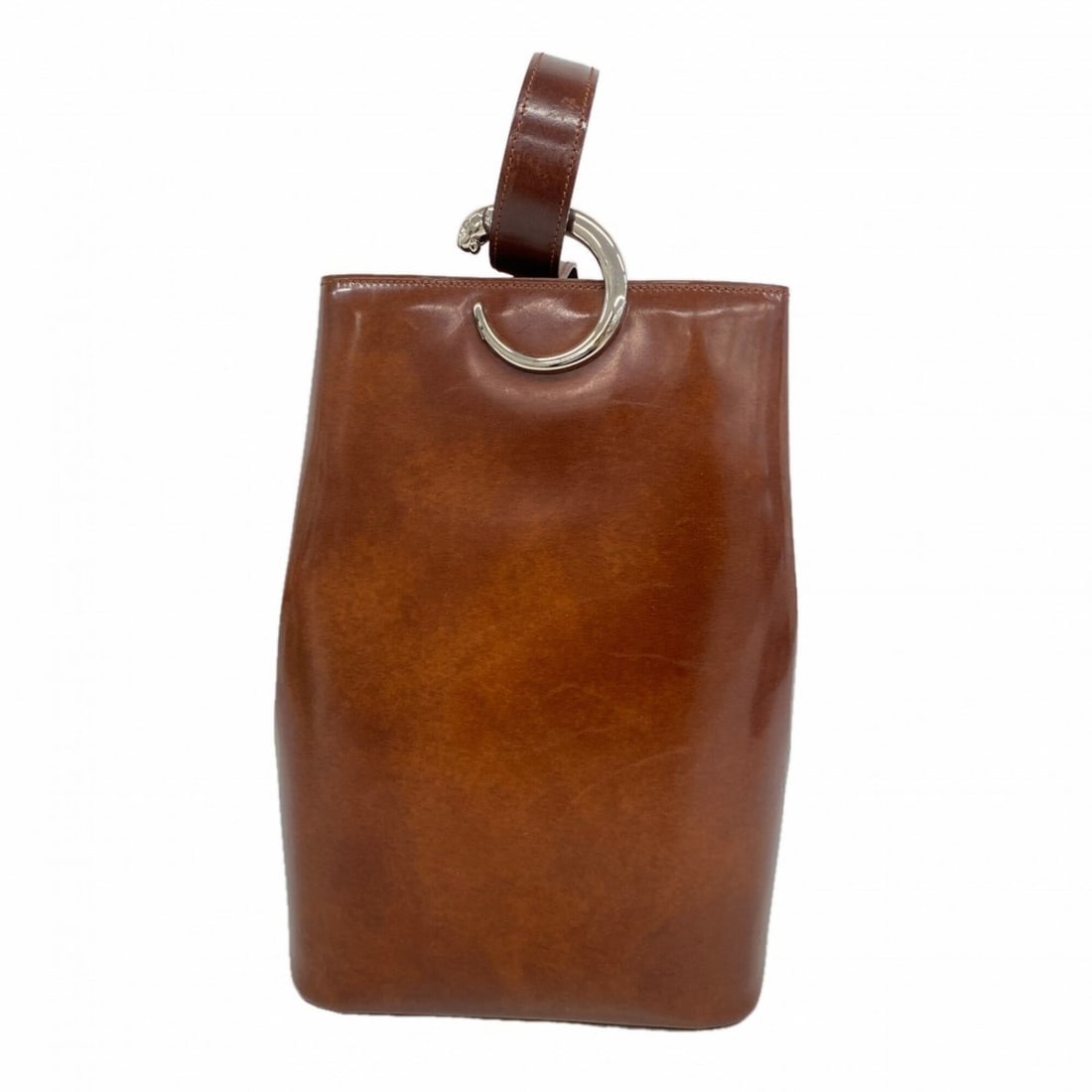Cartier Panthère Shoulder Bag, Leather, Brown, Women's: --- Catalog ---Category: SizeSize (HxWxD): 30cm x 20cm x 14cm / 11.81'' x 7.87'' x 5.51''Category: DesignType: Shoulder bagColor: BrownGender: WomenMaterial: Leather Hardware Color: SilverCategory: Ge