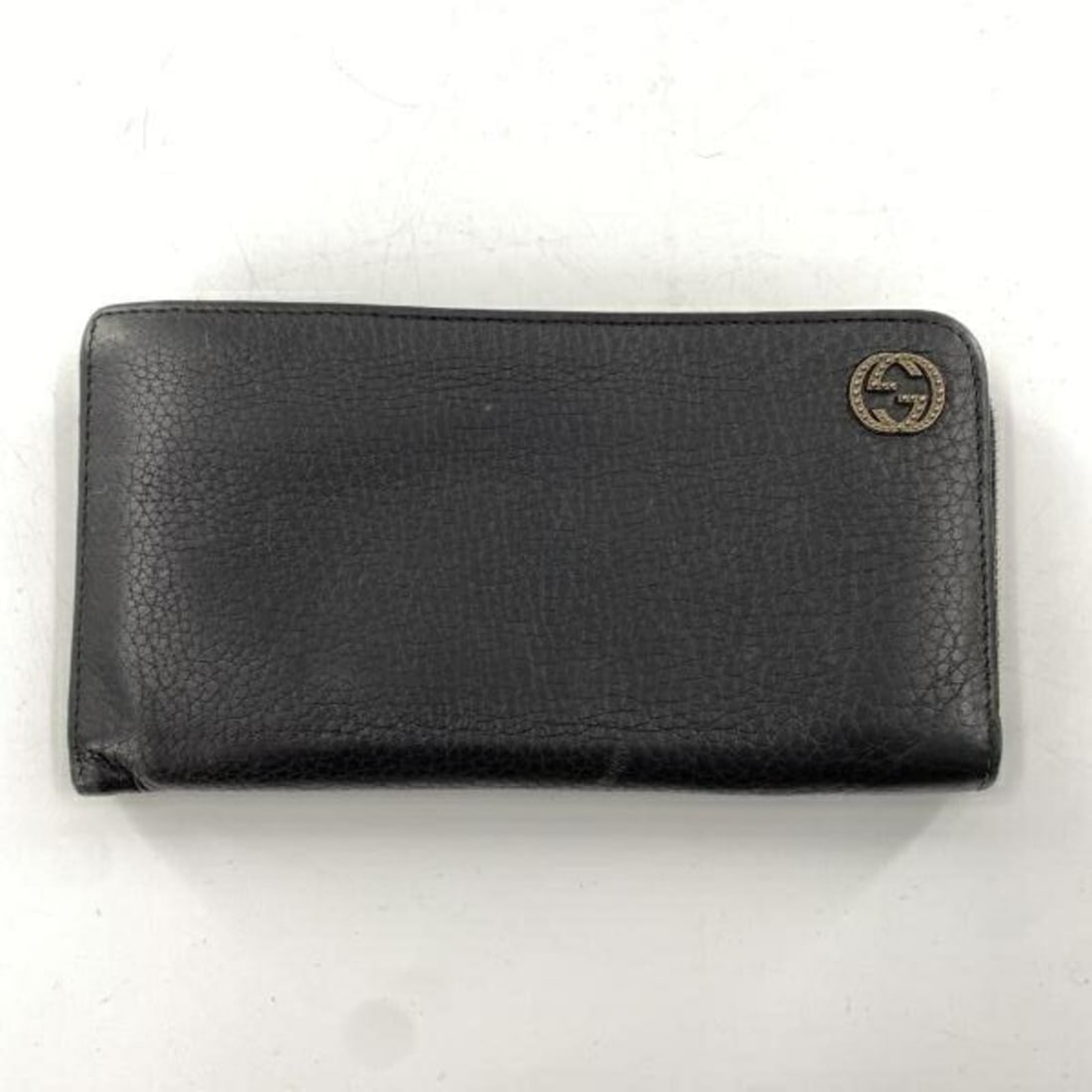 GUCCI L-shaped zip long wallet 308787?0959 Black Gucci: --- Catalog ---Category: SizeSize (HxWxD): 10.5cm x 20cm x 1.5cm / 4.13'' x 7.87'' x 0.59''Category: DesignType: Long wallet (bi-fold)Color: BlackGender: Women,MenMaterial: Leather Category: GeneralMP