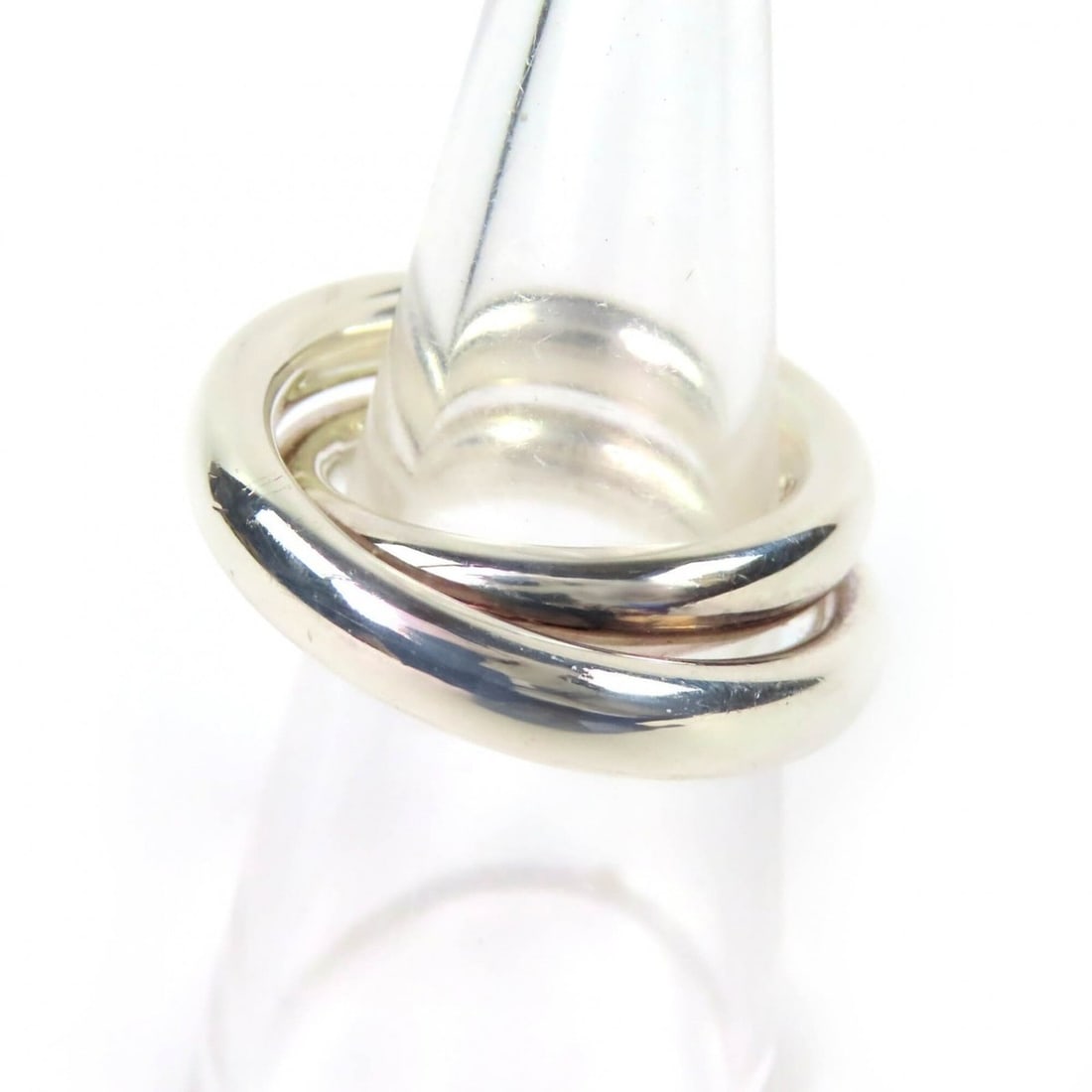 HERMES Vertige Ring, 2025 model, 925 sterling silver, size 52 (approximately equivalent to Japanese: --- Catalog ---Category: SizeJP Size: 12Brand Size: 52Category: DesignType: Band ringColor: SilverGender: WomenMaterial: Silver 925Category: GeneralBrand: HermesCountry of Origin: Japan--- Item List -