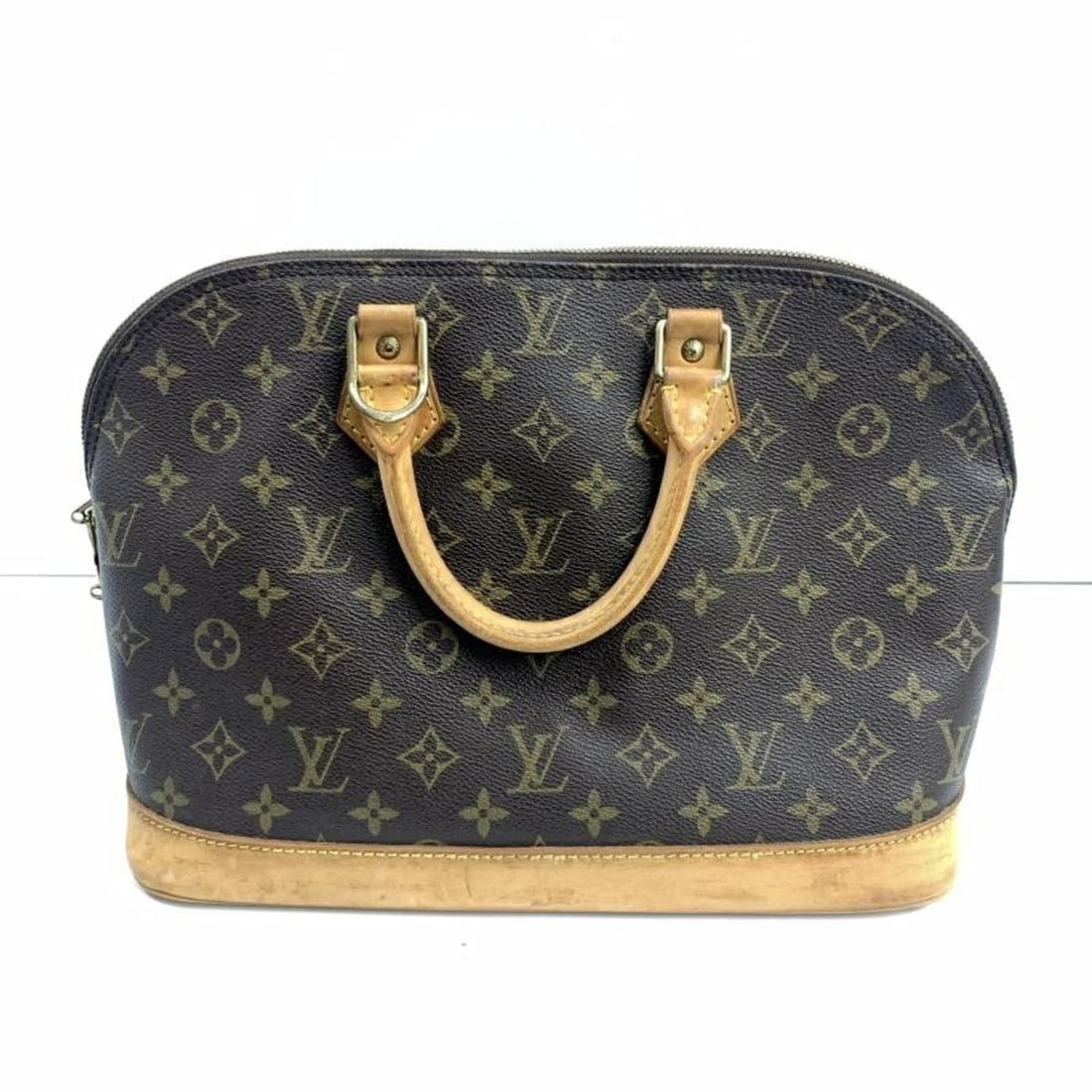 LOUIS VUITTON Monogram Alma Handbag M51130 BA1924 Louis Vuitton: --- Catalog ---Category: SizeSize (HxWxD): 23.5cm x 32cm x 16.5cm / 9.25'' x 12.59'' x 6.49''Category: DesignType: HandbagGender: WomenCategory: GeneralBrand: Louis Vuitton--- Item List ---Section: Co