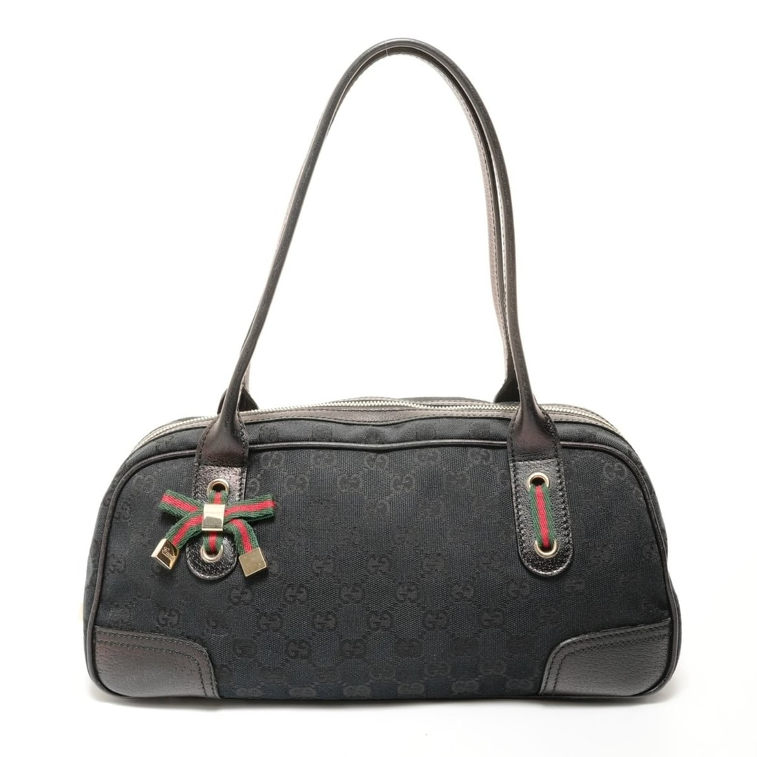 Gucci GG Canvas Princy Shoulder Bag, Black: --- Catalog ---Category: SizeSize (HxWxD): 15cm x 33cm x 13cm / 5.9'' x 12.99'' x 5.11''Strap Length: 50cm / 19.68''Category: DesignType: Shoulder bagColor: BlackGender: WomenMaterial: GG canvas