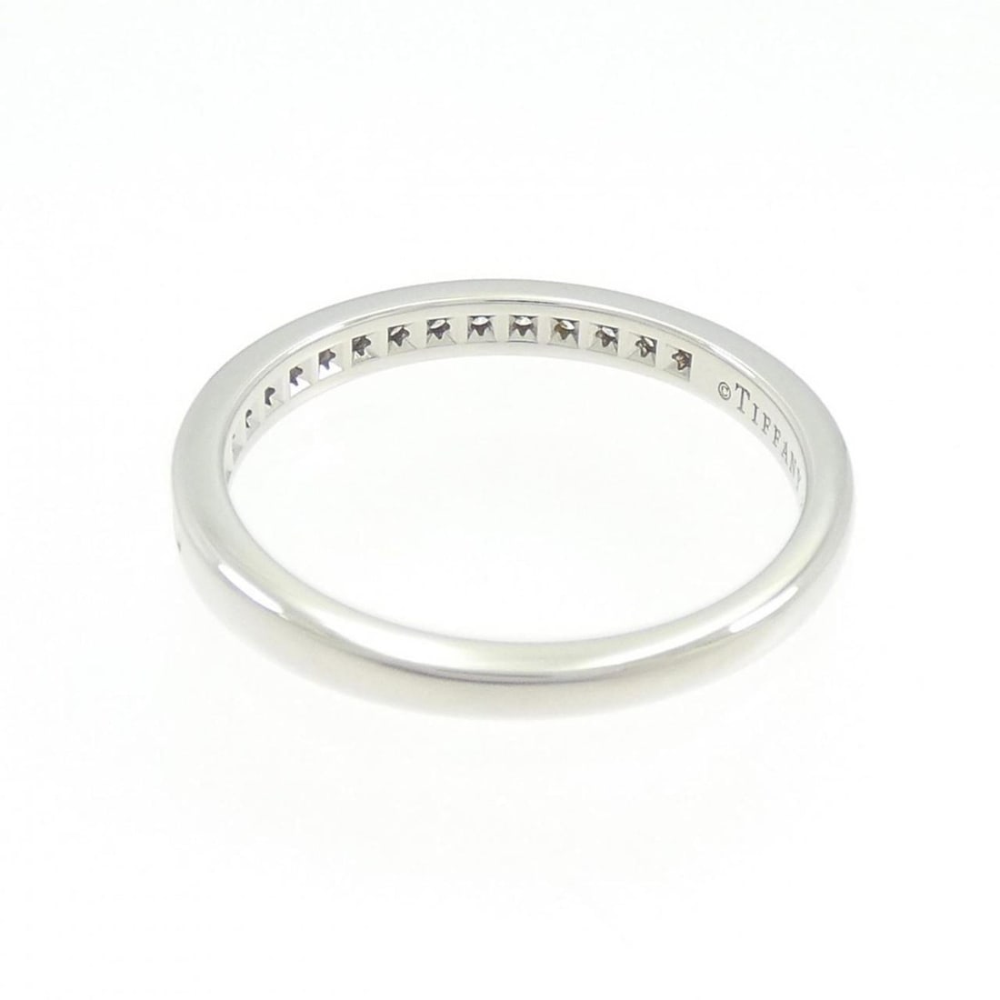 Tiffany Half Circle Channel Setting Ring - 3