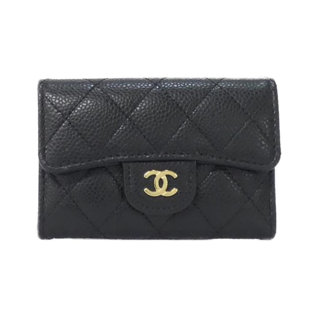 Chanel Timeless Classic Line AP0214 Business Card Holder/Card Case: --- Catalog ---Category: DesignType: Card caseColor: BlackGender: WomenMaterial: Grained Calfskin Category: GeneralMPN: AP0214Brand: ChanelCategory: Physical PropertiesSize (HxWxD): 7cm x 11cm x 2cm /