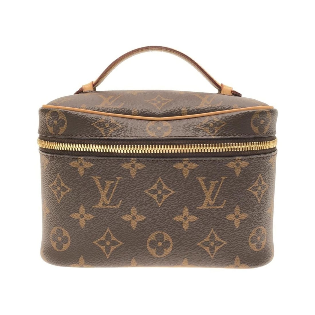 Louis Vuitton Monogram Nice Mini M44495 Handbag: --- Catalog ---Category: SizeSize (HxWxD): 13cm x 19cm x 12cm / 5.11'' x 7.48'' x 4.72''Category: DesignType: HandbagColor: MarronGender: Men,WomenMaterial: Coated canvas Hardware Color: GoldCategory: