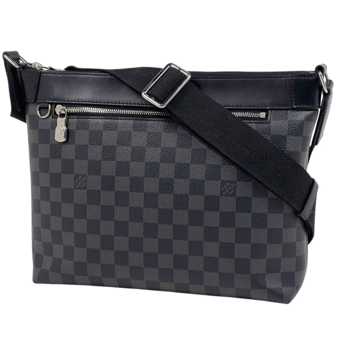 Louis Vuitton Mick PM NM Messenger Bag Shoulder Damier Graphite Black N40003 Men's (1 of 11)