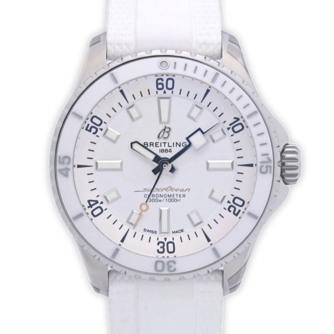 BREITLING Superocean 36 A17377211A1S1 A17377 Women's Watch Stainless Steel x Rubber 40316 (1 of 11)