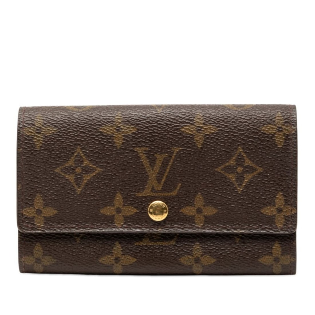 Louis Vuitton Monogram Portemonnaie Zip Bi-fold Wallet M61735 Brown Leather Women's LOUIS VUITTON (1 of 11)
