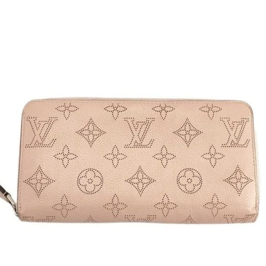 LOUIS VUITTON Louis Vuitton Long Wallet Zippy M82755 Jasmine Pink Mahina Women's Round: --- Catalog ---Category: SizeSize (HxWxD): 10.5cm x 19.5cm x 2.5cm / 4.13'' x 7.67'' x 0.98''Category: DesignType: Long wallet (bi-fold)Color: PinkGender: WomenMaterial: Mahina leather Category: Gener