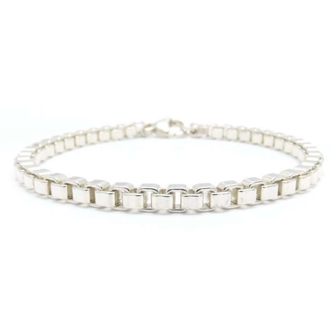TIFFANY&Co. Tiffany Venetian Bracelet, 19cm, SV925, Women's, 295410: --- Catalog ---Category: SizeLength: 18cm / 7.08''Category: DesignType: Charm braceletGender: WomenMaterial: Silver 925Category: GeneralBrand: Tiffany--- Item List ---Section: ConditionRanking: Rank A