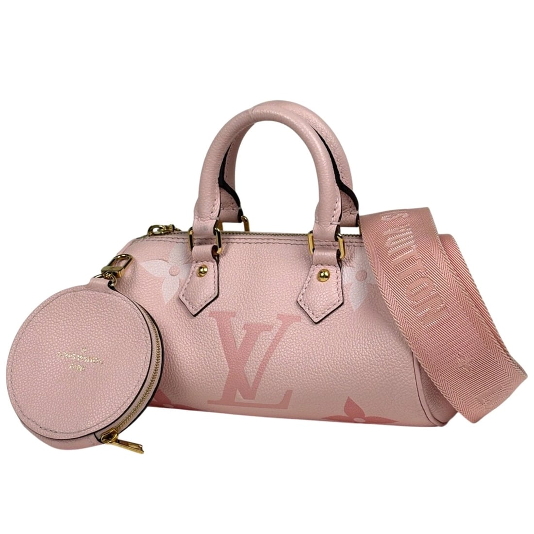 Louis Vuitton Papillon BB 2-Way Shoulder Bag/Handbag, Monogram Empreinte, Bouton de Rose (Pink), (1 of 10)