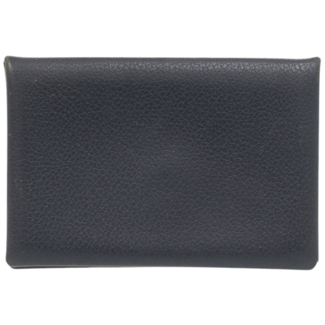 Hermes Calvi Evercolor Blue Nuit Silver Hardware Y Stamp (2020) Business Card Holder/Card Case: --- Catalog ---Category: DesignType: Card caseColor: Blue nuitGender: WomenMaterial: Evercalf leather Category: GeneralBrand: HermesCountry of Origin: FranceCategory: Physical PropertiesSize (HxWxD):