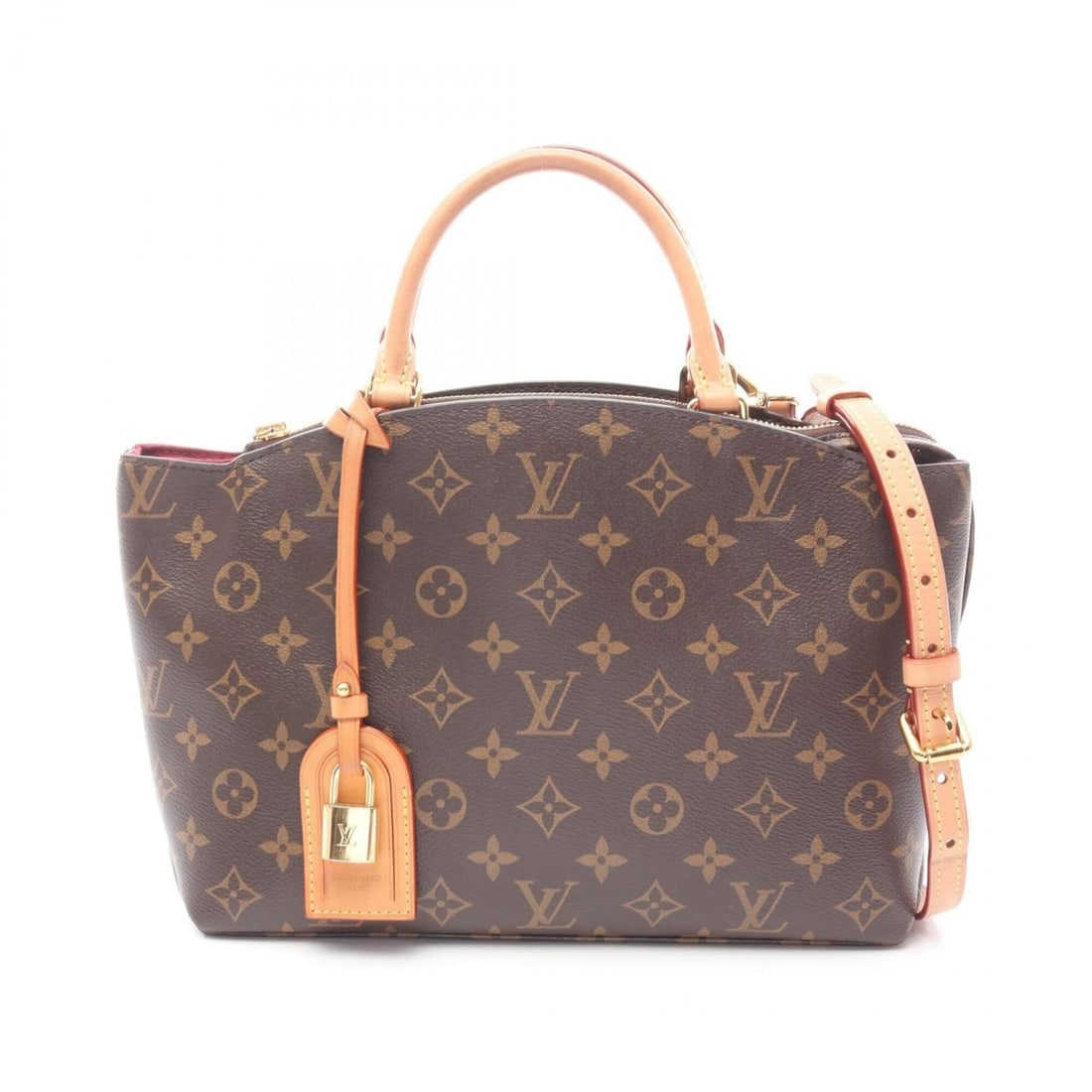 Louis Vuitton Petit Palais PM 2-Way Handbag, Coated Canvas and Leather, Monogram Pattern, Women's,: --- Catalog ---Category: SizeSize (HxWxD): 20.5cm x 28cm x 12cm / 8.07'' x 11.02'' x 4.72''Strap Length: 94cm - 109cm / 37'' - 42.91''Handle Length: 28cm / 11.02''Category: DesignType: HandbagColor: B