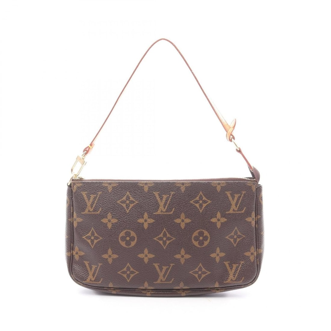 Louis Vuitton Pochette Accessoires Handbag, Coated Canvas and Leather, Monogram Pattern, Women's, (1 of 13)