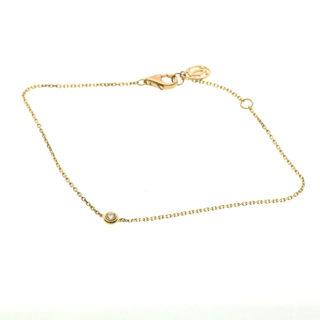 Cartier D'Amour Bracelet XS Pink Gold (18K) Diamond Charm Bracelet Pink Gold: --- Catalog ---Category: SizeLength: 16cm - 18cm / 6.29'' - 7.08''Weight: 1.4g / 0.04oz.Stone Size (HxW): 3.8mm x 3.8mm / 0.14'' x 0.14''Category: DesignType: Charm braceletColor: Pink goldMetal: