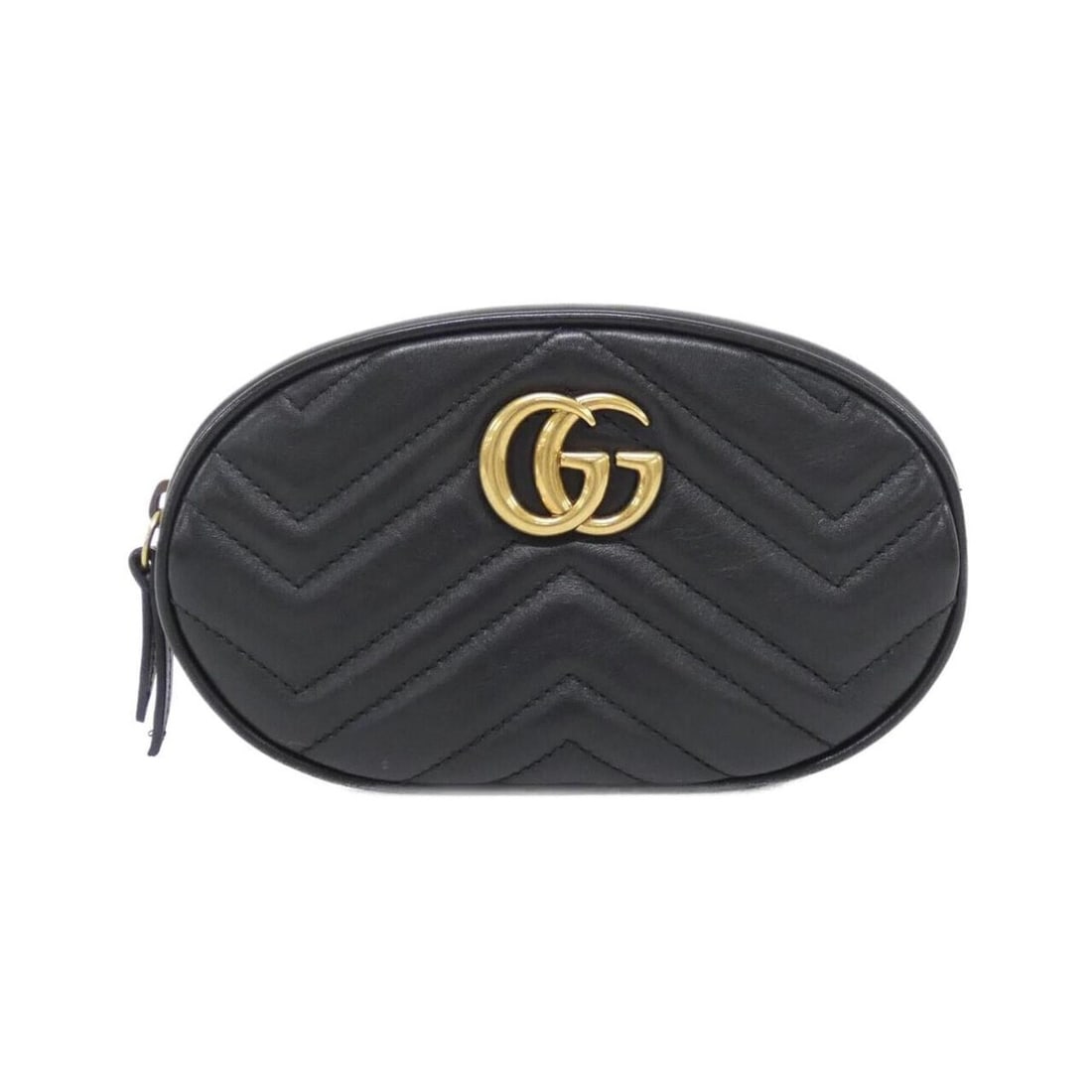 Gucci GG Marmont 476434 DSVRT Waist Bag: --- Catalog ---Category: SizeSize (HxWxD): 11cm x 18cm x 5cm / 4.33'' x 7.08'' x 1.96''Category: DesignType: Fanny packColor: BlackGender: WomenMaterial: Quilting , Leather Category: GeneralMPN: 47643