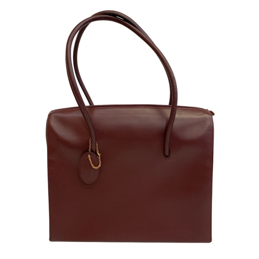 CARTIER Cartier Business Bag, Name Tag, Must Tote Shoulder Red (1 of 14)