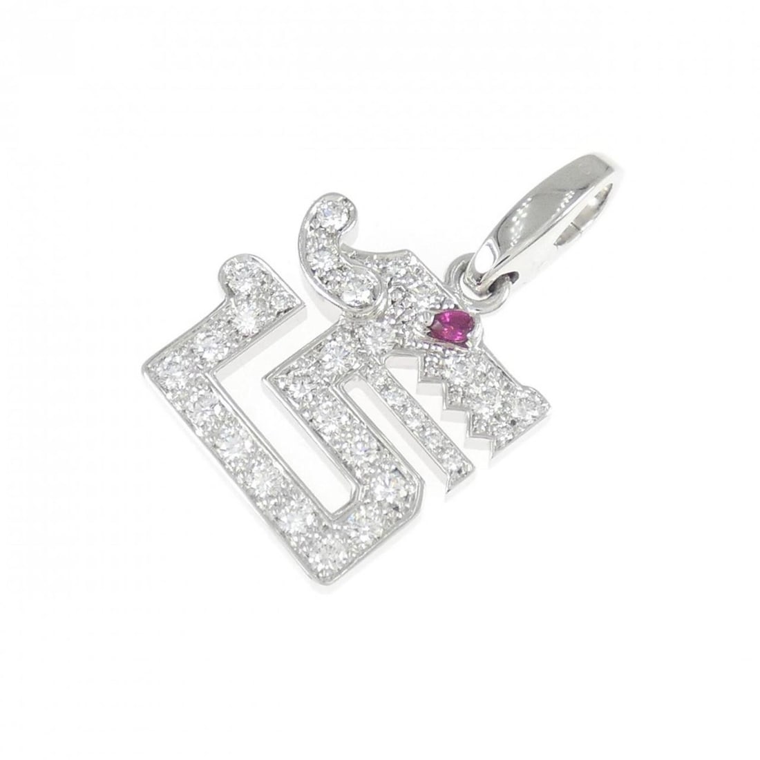 Cartier Dragon Pendant: --- Catalog ---Category: SizePendant Size: 265mm x 166mm / 10.43'' x 6.53''Category: DesignColor: WhiteGender: WomenMaterial: White goldPendant Type: PendantCategory: GeneralMPN: B3009700Brand: