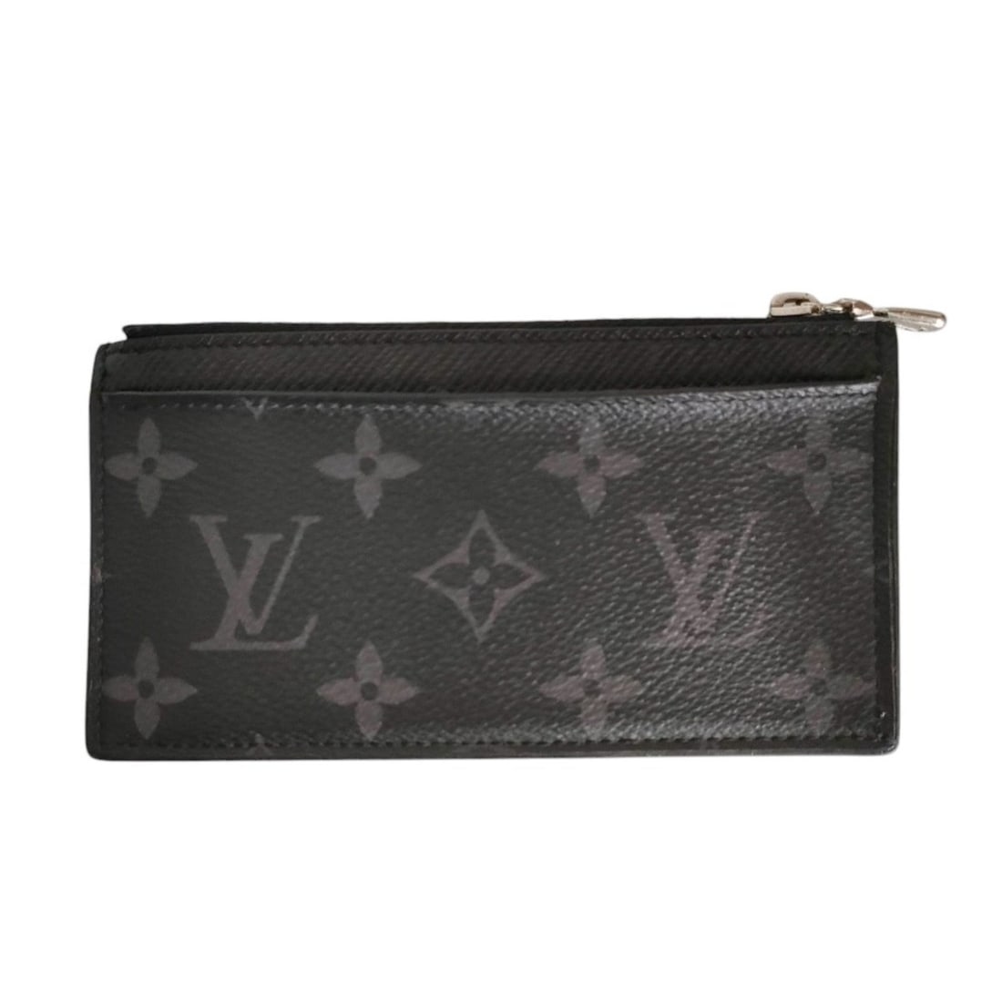 LOUIS VUITTON Louis Vuitton Monogram Eclipse Coin Card Holder Taigarama Fragment Case M30271 Black (1 of 9)