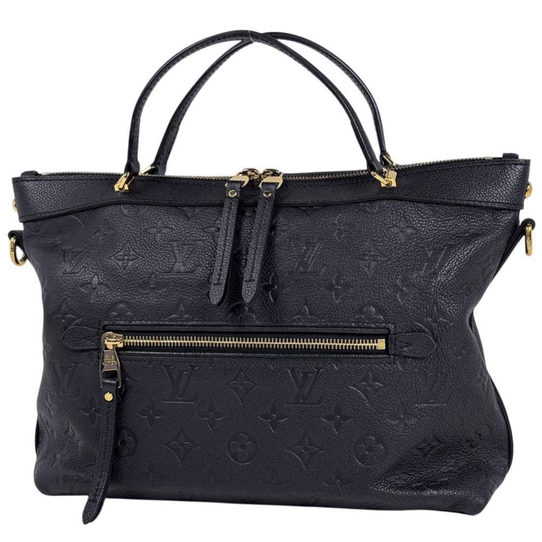 Louis Vuitton Bastille PM 2-Way Shoulder Bag/Handbag, Monogram Empreinte, Noir (Black), M41162, (1 of 7)