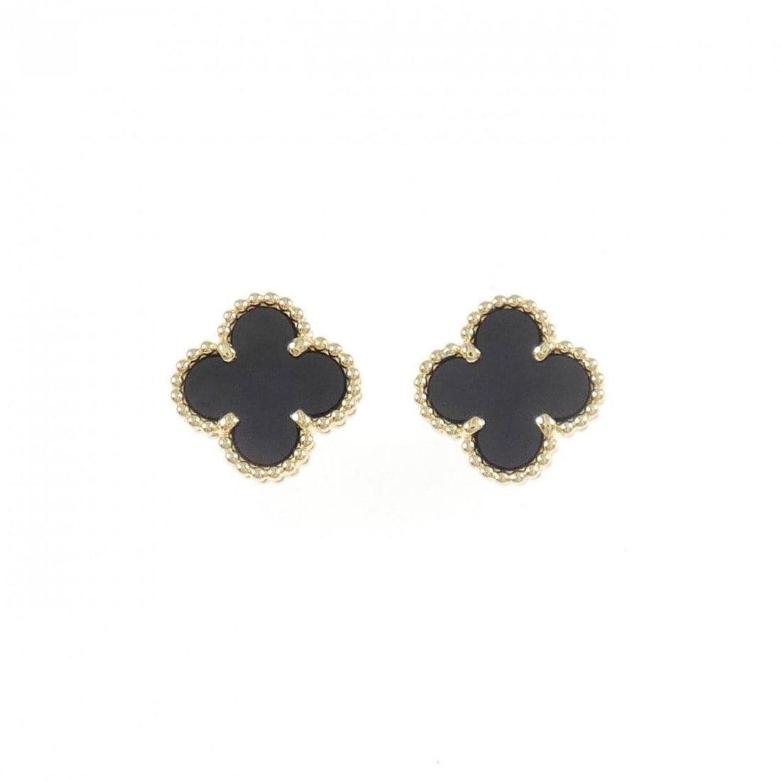 Van Cleef & Arpels Sweet Alhambra Earrings: --- Catalog ---Category: SizeSize (HxWxD): 9.20mm x 9.20mm / 0.36'' x 0.36''Category: DesignType: Stud earringsGender: WomenMaterial: Yellow gold (18K)Category: GeneralMPN: VCARA44900Brand: Van Cleef